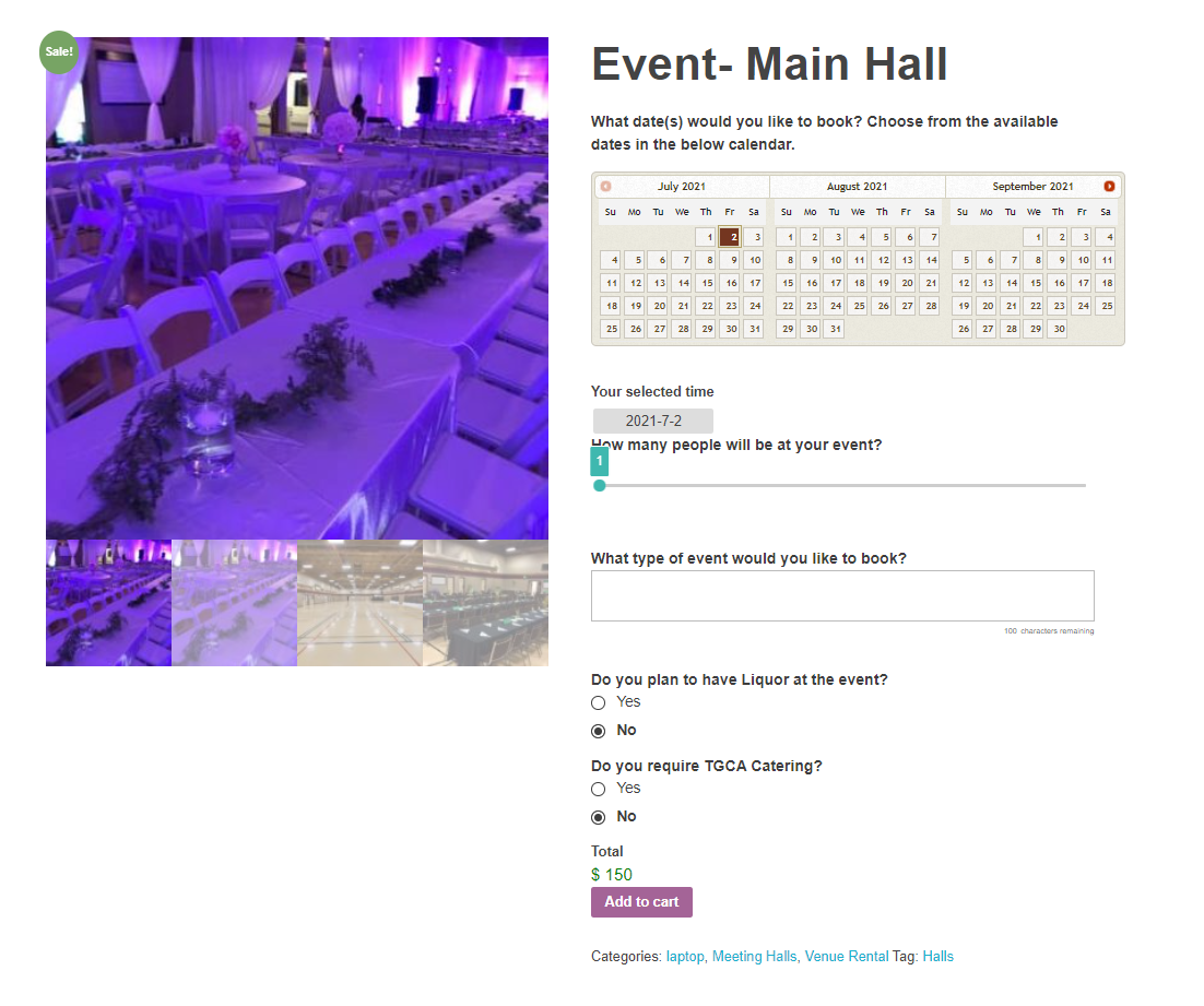 Microsoft Bookings for Woocommerce - Image 3